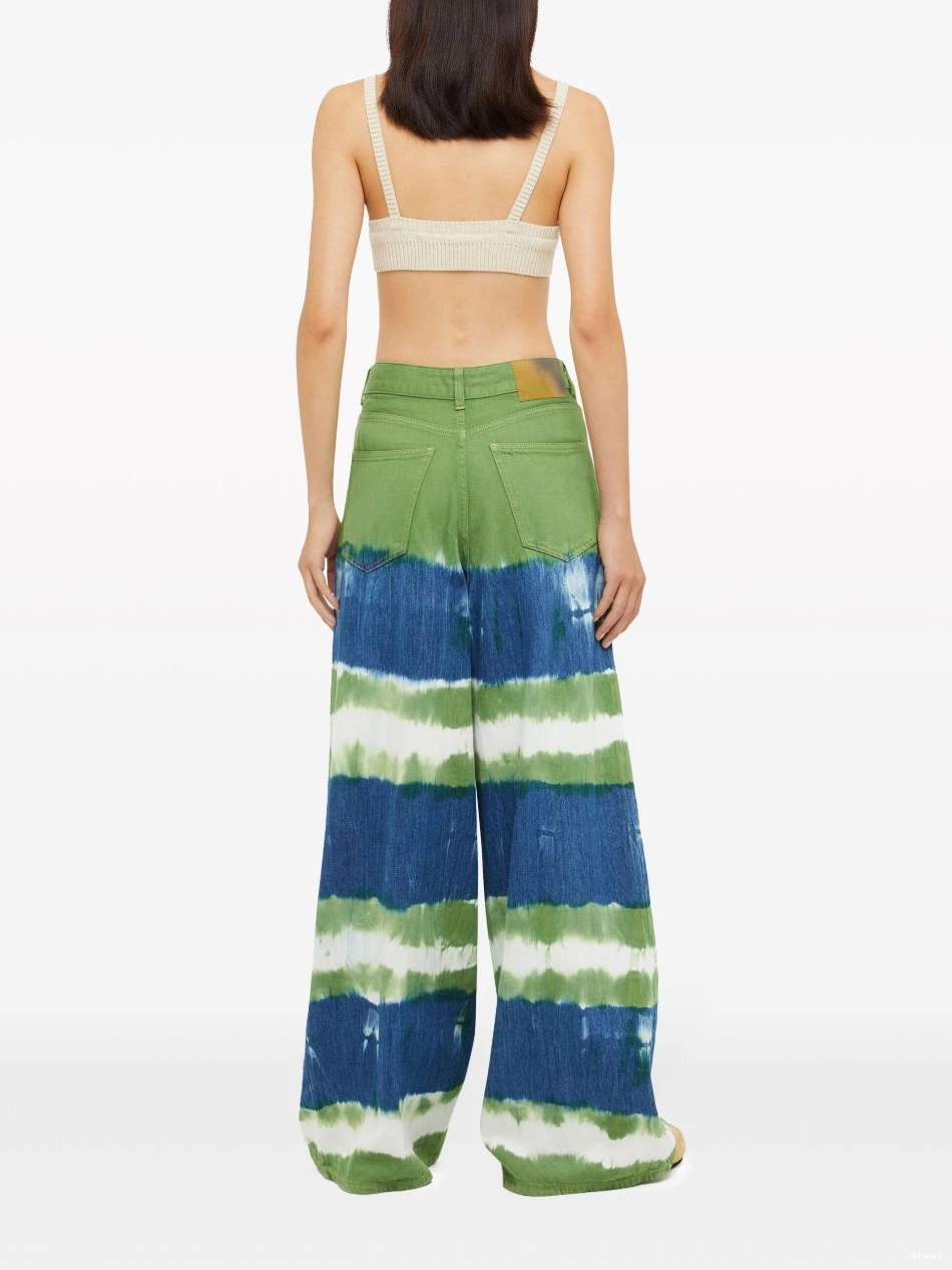 Cheap Journey Women Alanui tie-dye Magic jeans 0706